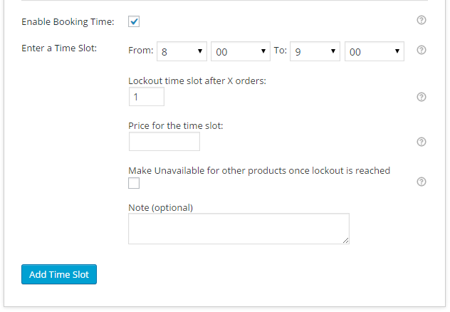 Turn your WooCommerce store into a booking platform - Adding time slots