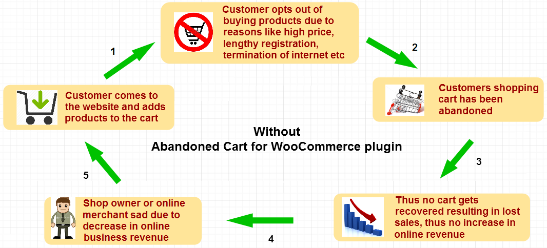 without image-WooCommerce store with and without Abandoned Cart Pro plugin