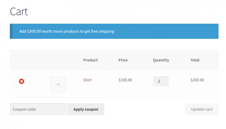Display the remaining cost for customer to avail free shipping on your WooCommerce store - Tyche Softwares