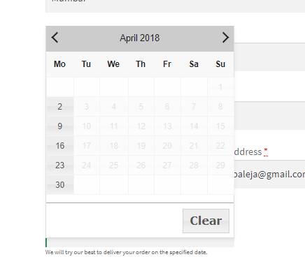 A glance at the how Custom Delivery Settings of Order Delivery Date for WooCommerce plugin works in combination - Tyche Softwares