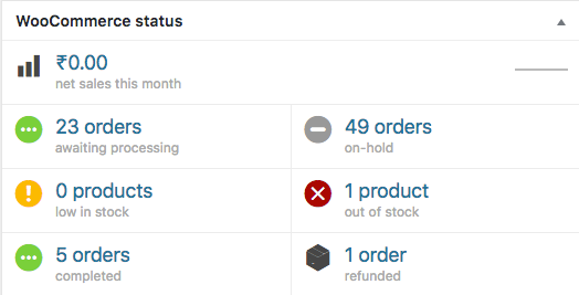 How to add a new WooCommerce order status into Dashboard widget? - Tyche Softwares