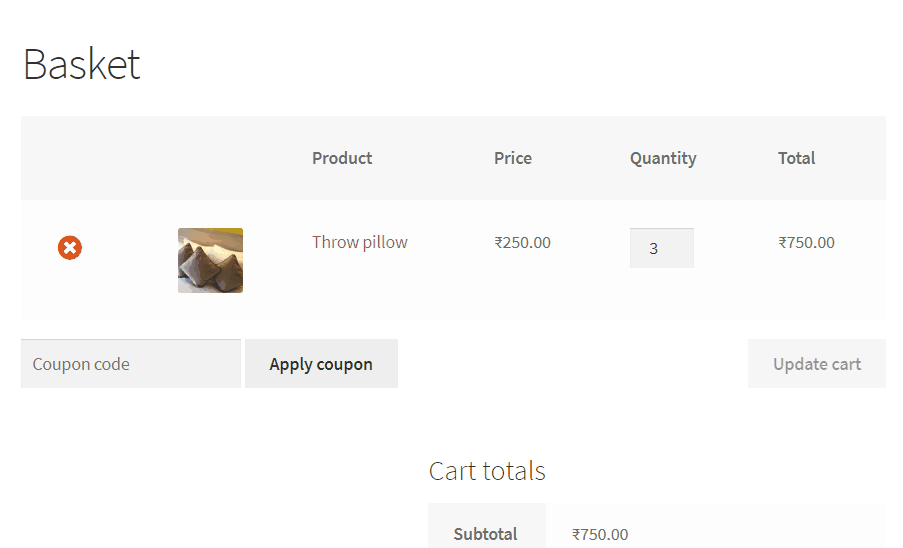 How to restrict the quantity field to selected numbers in