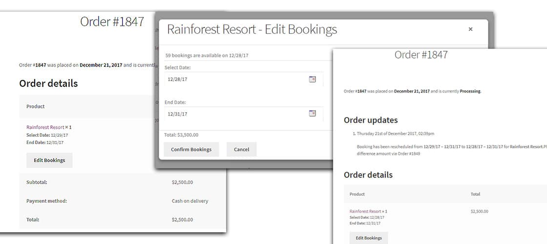 Booking & Appointment Plugin comparison with WooCommerce Bookings - Tyche Softwares