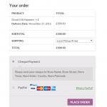 Product Delivery Date for WooCommerce - Lite | tychesoftwares.com