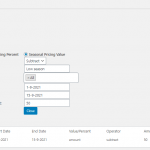 Seasonal Pricing Addon for the WooCommerce Booking and Appointment Plugin